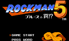 日文名：ロックマン5 ブルースの罠英文名：Mega Man 5