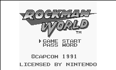 日文名：RockMan World ロックマンワールド英文名：Mega Man: Dr. Wily's Revenge