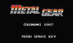 日文名：Metal Gear メタルギア英文名：Metal Gear